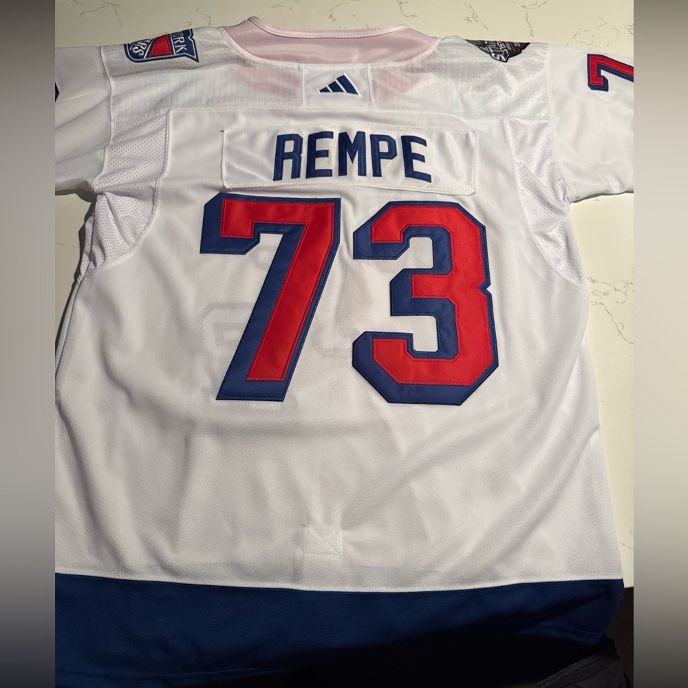 Stadium Series Matt Rempe New York Rangers Jersey